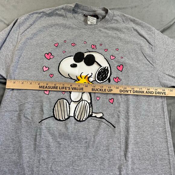 Peanuts Collections Snoopy and Woodstock Vintage Tee size Large - Picture 4 of 6